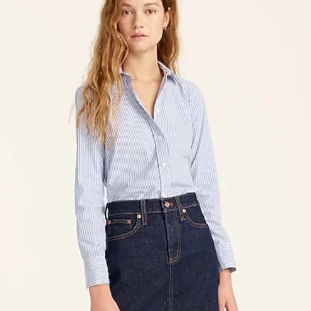 J.Crew Slim Stretch Perfect Shirt